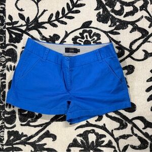 J. Crew Bright Blue Women's Cargo Shorts